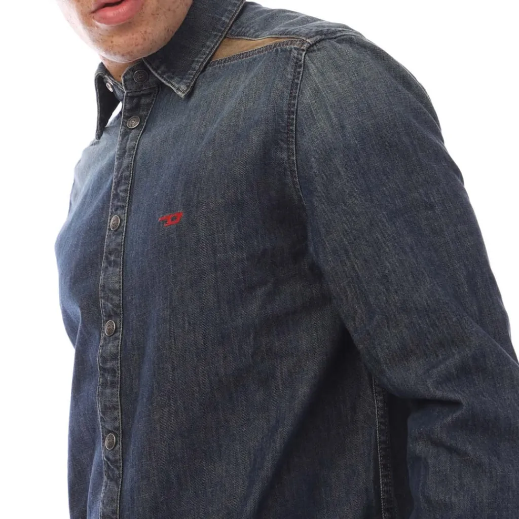 Shirts*Diesel D-Simply-RS-D Shirt in Denim