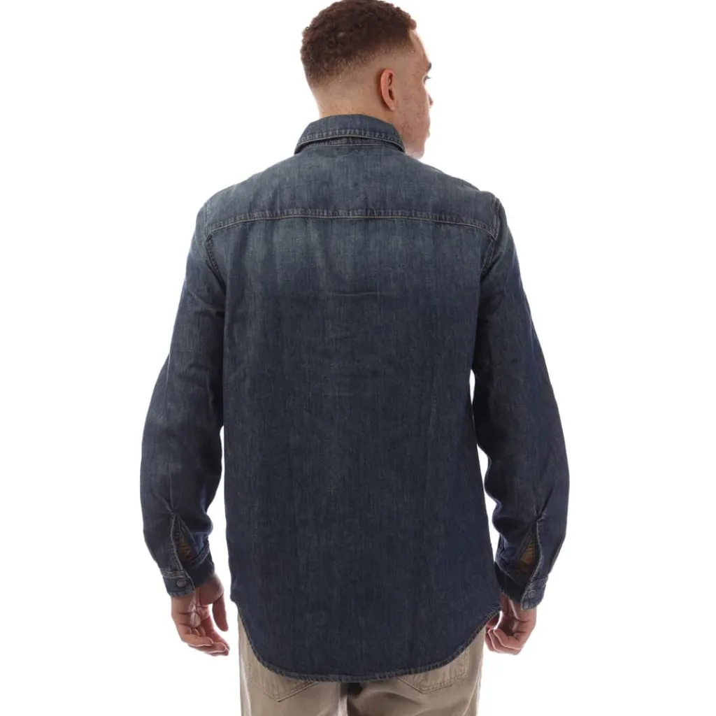 Shirts*Diesel D-Simply-RS-D Shirt in Denim