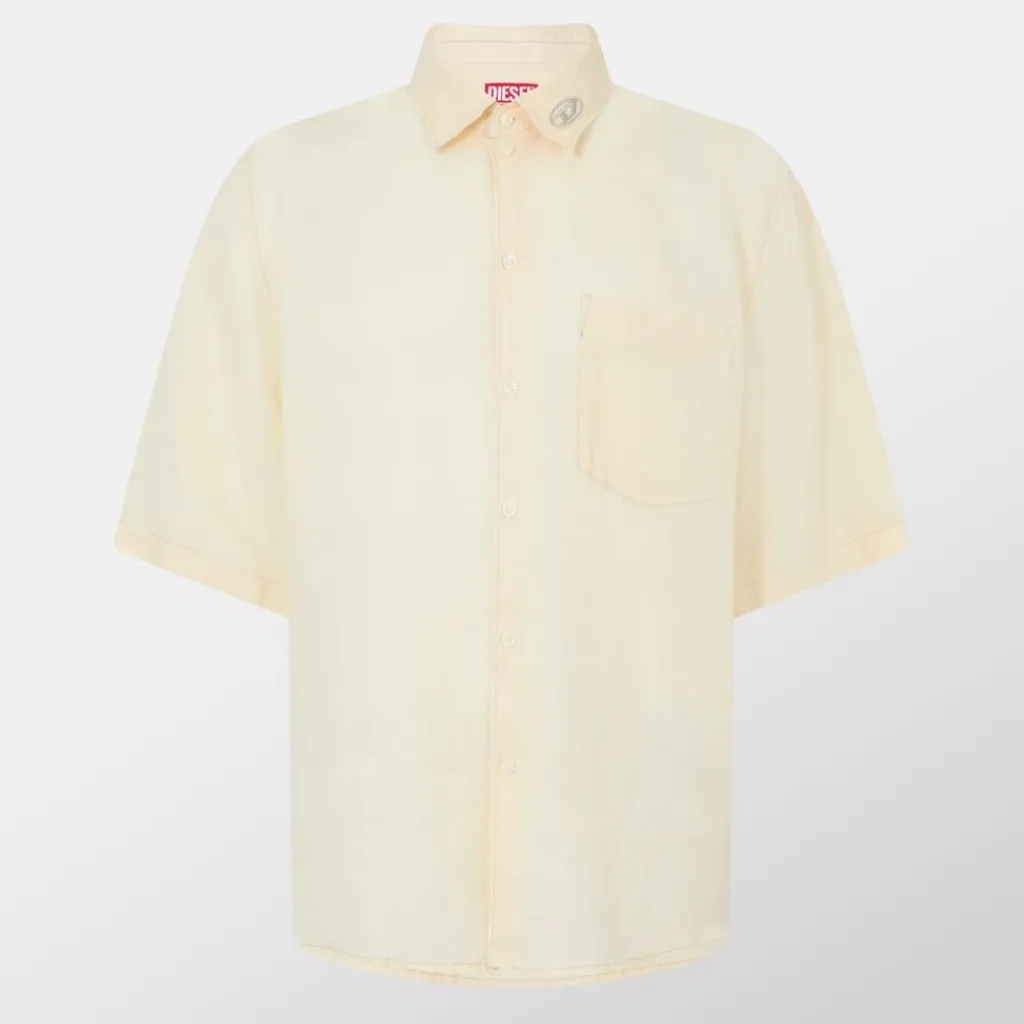 Shirts*Diesel Eml Shrt Cmca in White