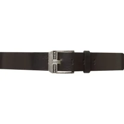Belts*Diesel Leather Belt in Black