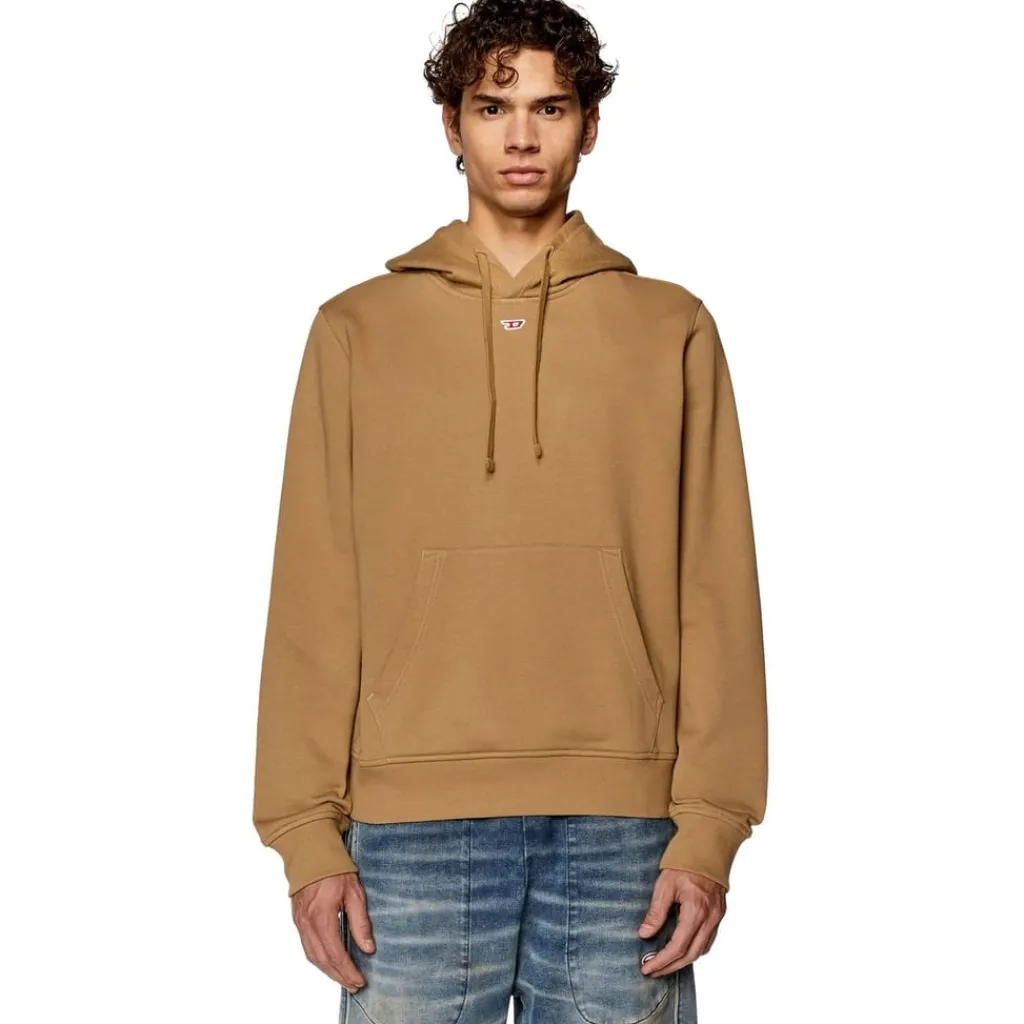 Hoodies*Diesel Mid Hoodie in Beige