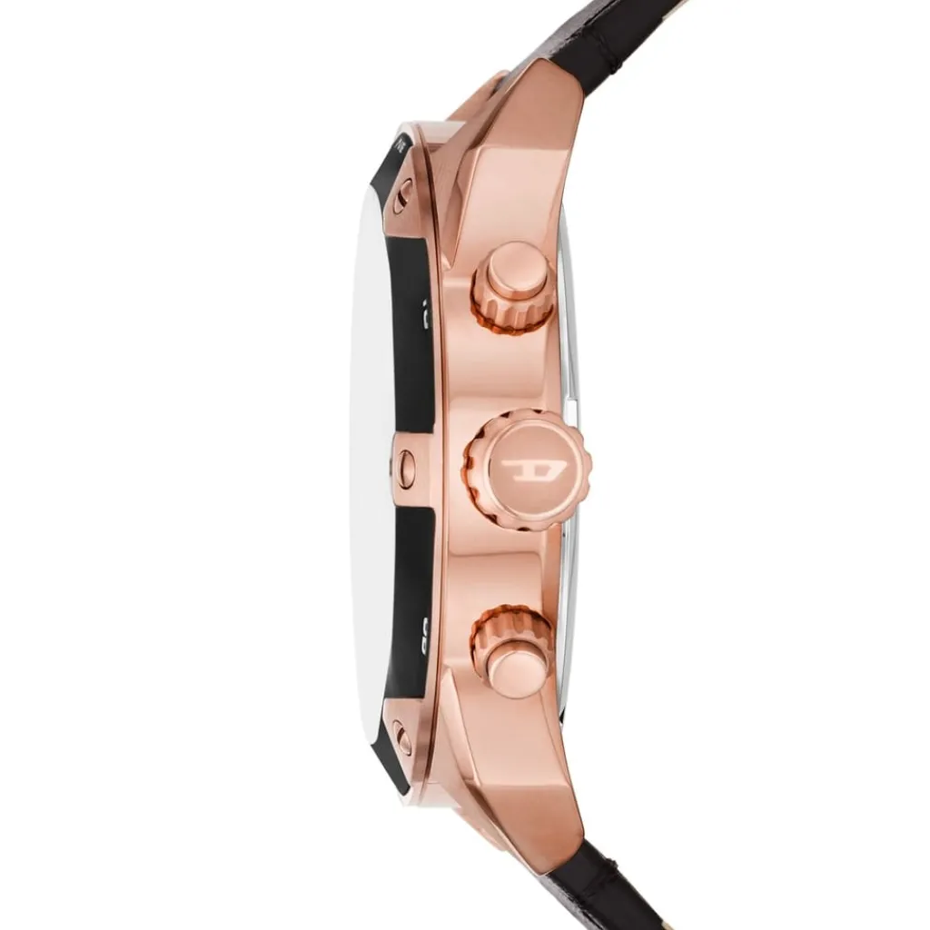 Jewellery-Watches*Diesel Plated Stainless Steel Fashion Analogue Quartz Watch in Gold