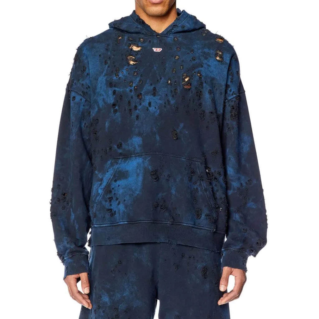 Hoodies*Diesel S-Boxt-Hood-N9 Hoodie in Blue