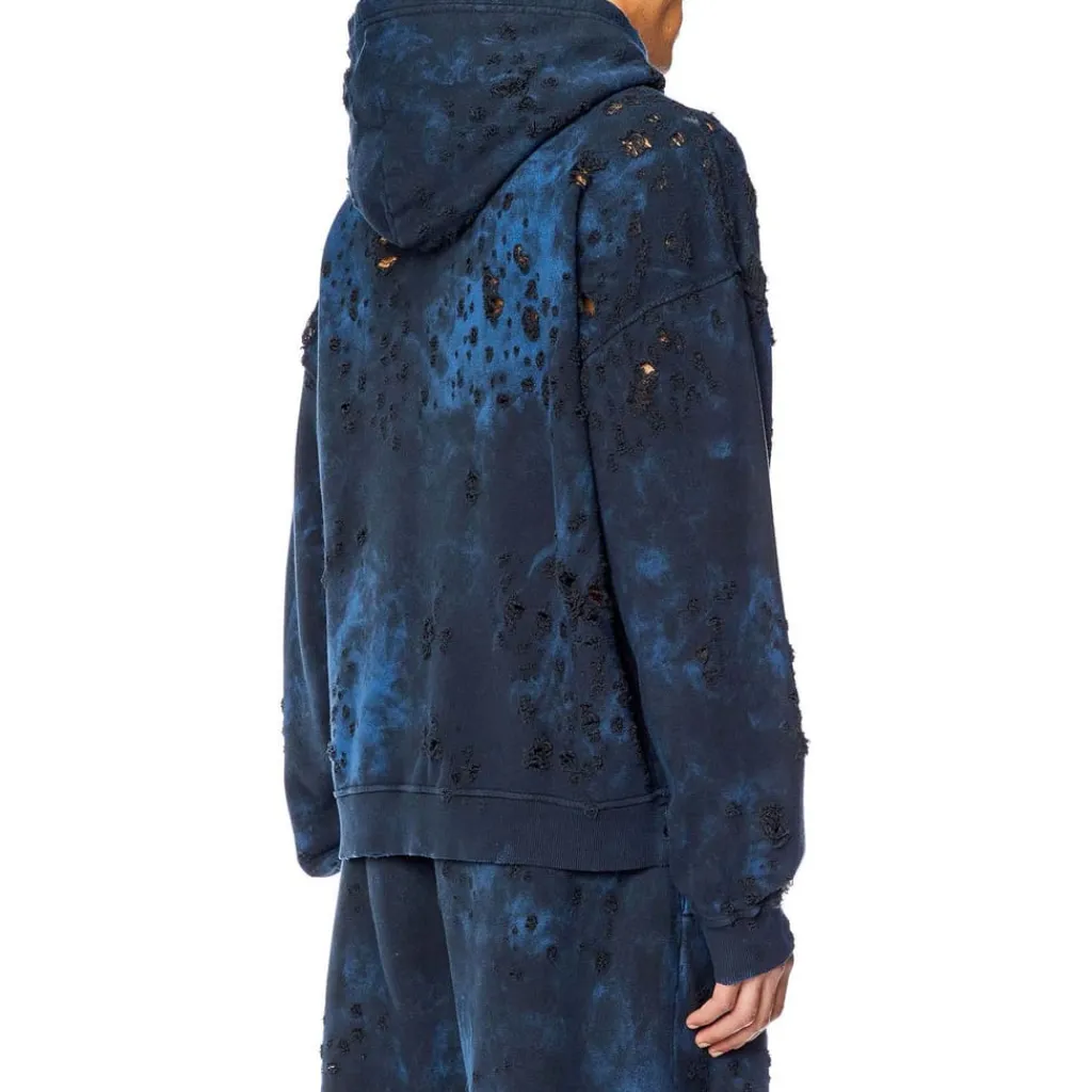 Hoodies*Diesel S-Boxt-Hood-N9 Hoodie in Blue