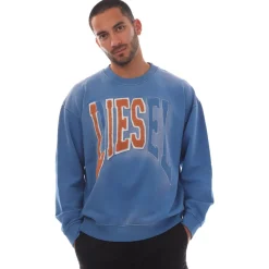 Sweatshirts*Diesel S-Boxt-N6 Sweatshirt in Blue