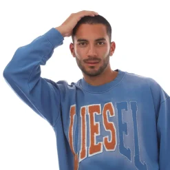 Sweatshirts*Diesel S-Boxt-N6 Sweatshirt in Blue