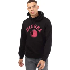 Sweatshirts*Diesel S-Ginn 9-D Hoodie in Black