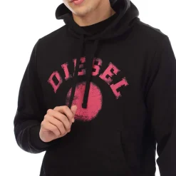 Sweatshirts*Diesel S-Ginn 9-D Hoodie in Black