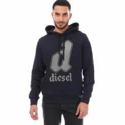 Sweatshirts*Diesel S-Ginnout 13-A Hoodie in Navy