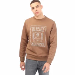 Sweatshirts*Diesel S-Gir 11-6 Sweatshirt in Brown