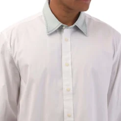 Shirts*Diesel S-Holls Regular-Fit Shirt in White