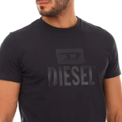 T-Shirts And Vests*Diesel T-Diego Tone on Tone T-Shirt in Navy