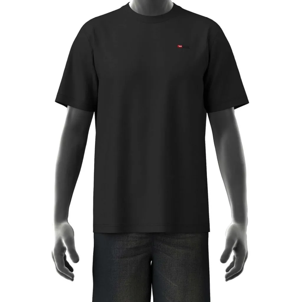 T-Shirts And Vests*Diesel T-Just-Microdiv T-Shirt in Black