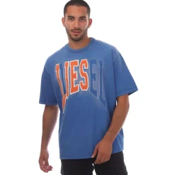 T-Shirts And Vests*Diesel T-Wash-N T-Shirt in Blue