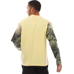 T-Shirts And Vests*Diesel T-Wesher-N5 T-Shirt in Yellow