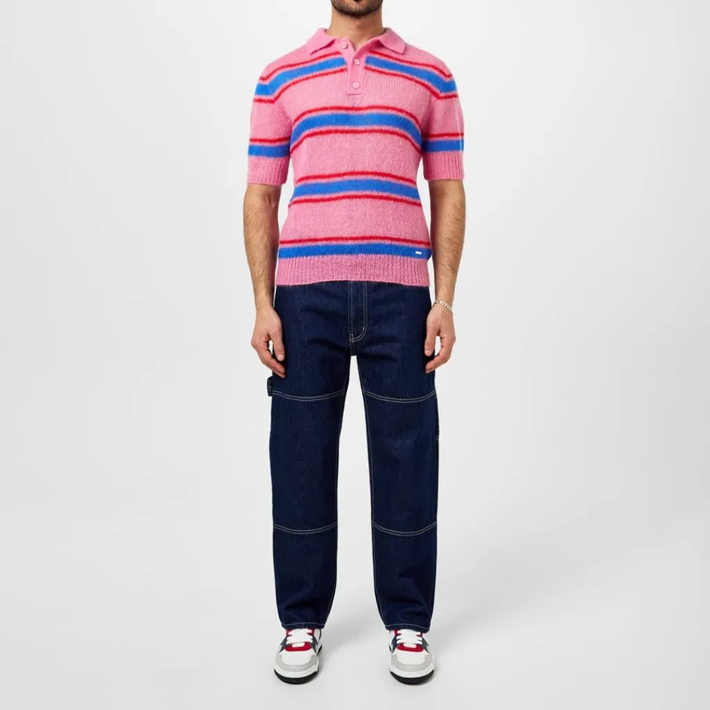 Knitwear*DSquared2 Regular Fit Short Sleeve Sweater in Multi