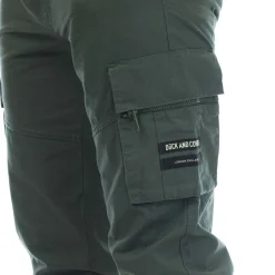Trousers*Duck and Cover Chesser Ripstop Cargo Pants in Green