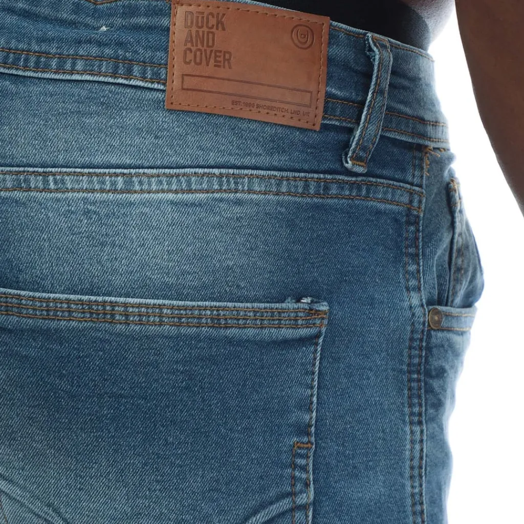Jeans*Duck and Cover Doves Slim-Fit Jeans in Blue