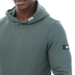 Hoodies*Duck and Cover Hanning Graphic Hoodie in olive