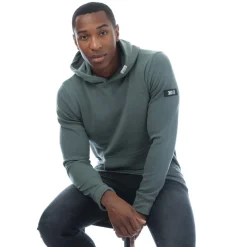Hoodies*Duck and Cover Hanning Graphic Hoodie in olive