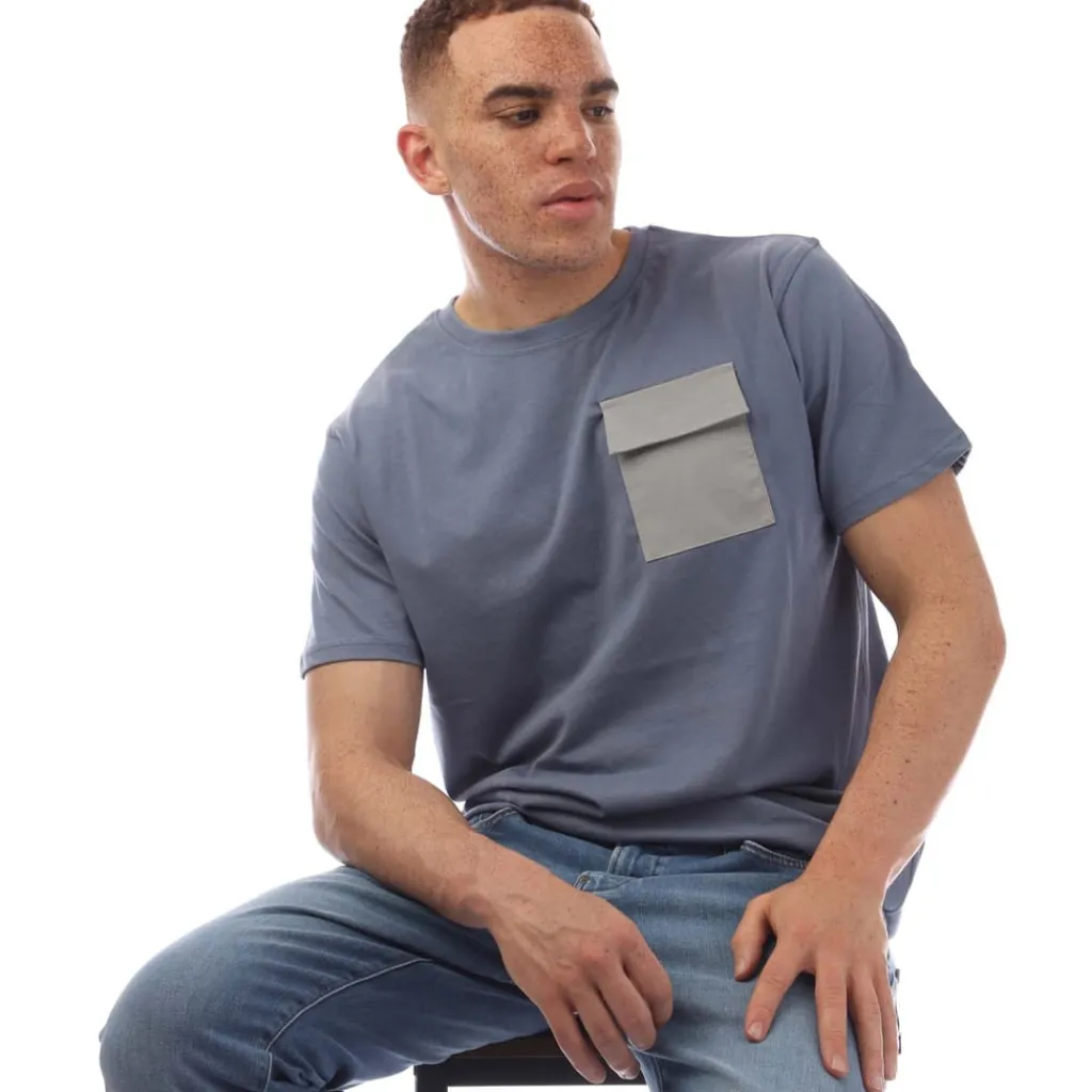 T-Shirts And Vests*Duck and Cover Limatar T-Shirt in Blue