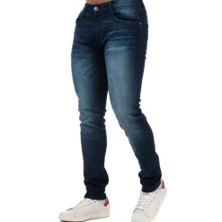 Jeans*Duck and Cover Maylead Slim-Fit Jeans in Dark Blue