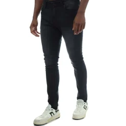 Jeans*Duck and Cover Overburg Tapered-Fit Jeans in Black