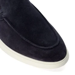 Shoes*Dune London Bentonn Suede Loafers in Navy