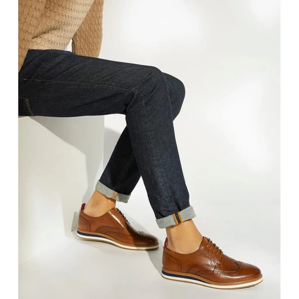 Shoes*Dune London Britle Brogue in Brown