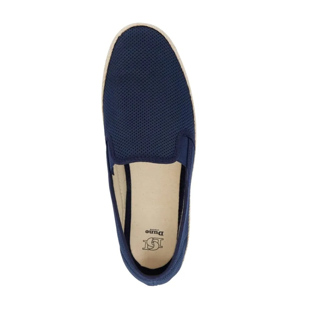 Beach Shoes*Dune London Flat Heel Espadrille Shoes in Blue