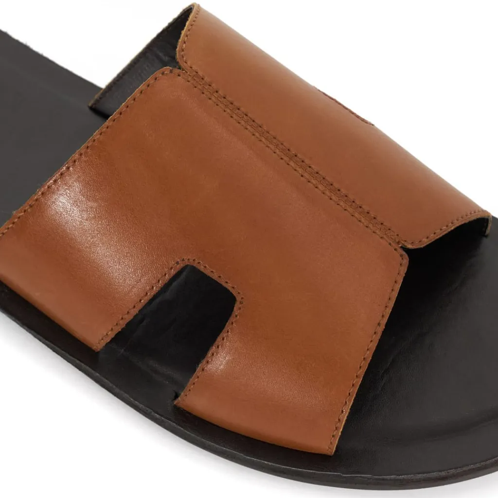 Beach Shoes*Dune London Ibes Mule Sandals in Tan