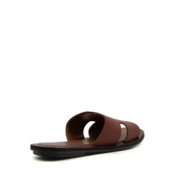 Beach Shoes*Dune London Incence Slides Sandals in Brown