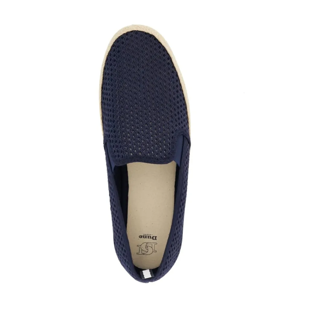 Beach Shoes*Dune London Mens Espardrilles in Blue