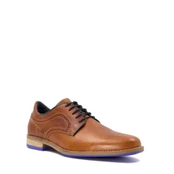 Shoes*Dune London Piped Gibson Shoes in Brown