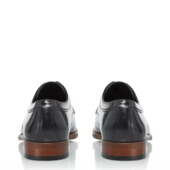 Shoes*Dune London Sparrows Leather Gibson Shoes in Black