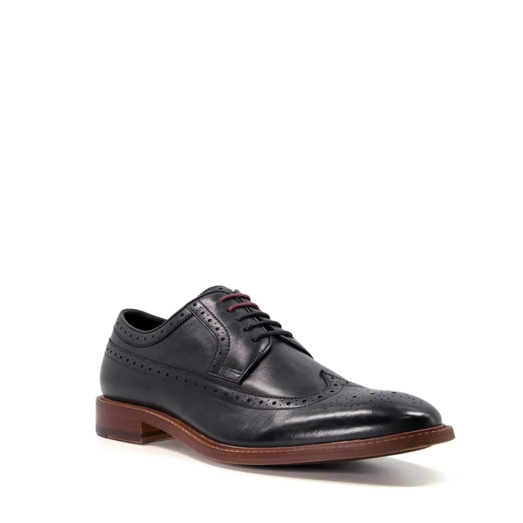 Shoes*Dune London Wingtip Brogues in Black