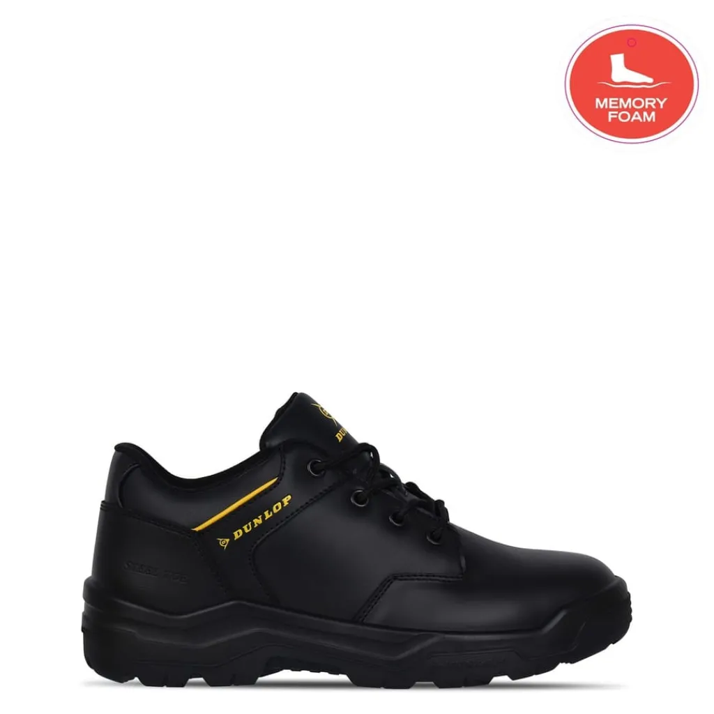 Boots*Dunlop Kansas Safety Shoes in Black