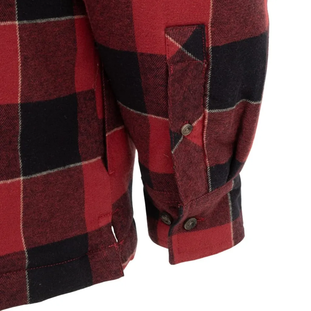 Hoodies*Dunlop Lumber Shirt in Red