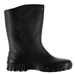 Outdoor Footwear*Dunlop Mens Half Wellingtons in Black