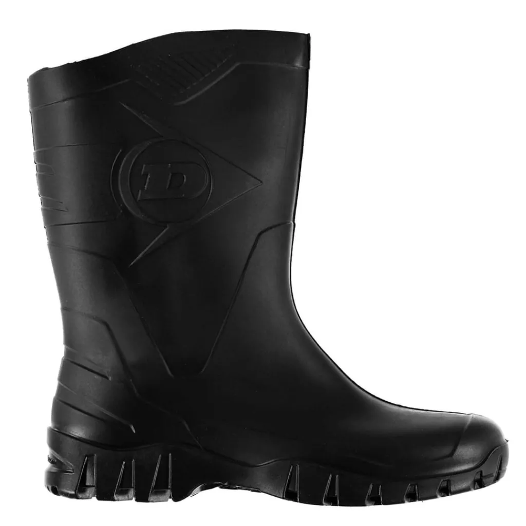 Outdoor Footwear*Dunlop Mens Half Wellingtons in Black