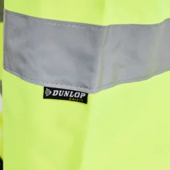 Trousers*Dunlop Mens Hi Vis Waterproof Pants in Yellow