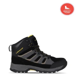 Boots*Dunlop Michigan Mens Steel Toe Cap Safety Boots in Black