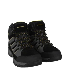 Boots*Dunlop Michigan Mens Steel Toe Cap Safety Boots in Black