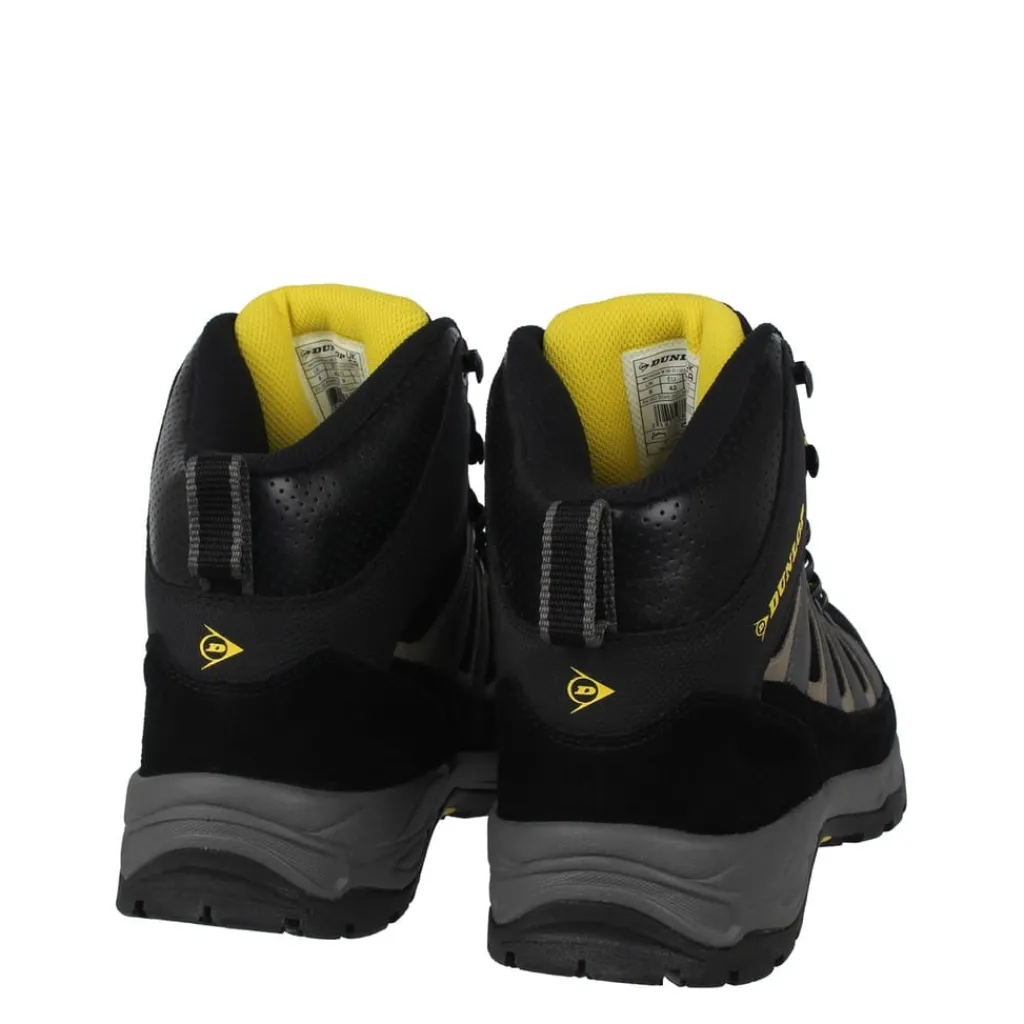 Boots*Dunlop Michigan Mens Steel Toe Cap Safety Boots in Black
