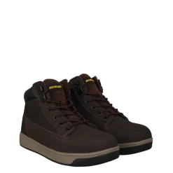 Boots*Dunlop Nebraska Memory Foam Mens Safety Boots in Brown