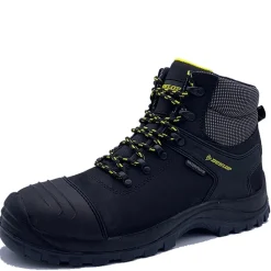 Boots*Dunlop S3 Steel Toe Safety Boots in Black