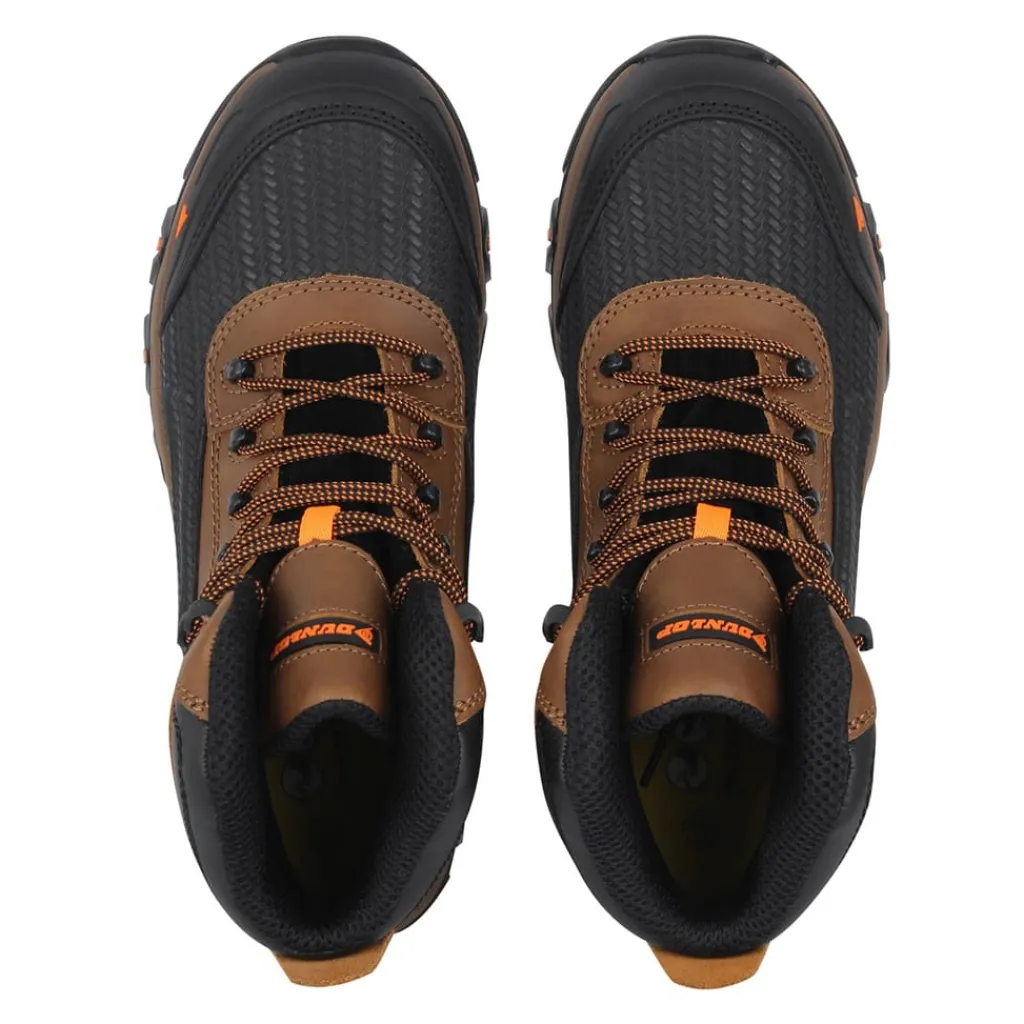 Boots*Dunlop Tulsa Safety Boots in Brown