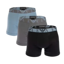Underwear And Socks*Emporio Armani 3 Pack Boxer Briefs in Multi colour