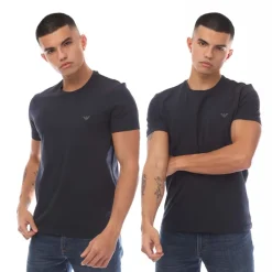 T-Shirts And Vests*Emporio Armani 2 Pack of Lounge Crewneck T-Shirts in Navy
