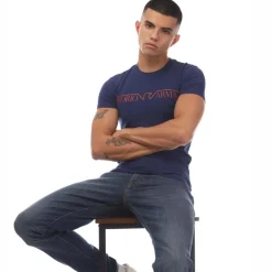 T-Shirts And Vests*Emporio Armani Crewneck T-Shirt in Blue